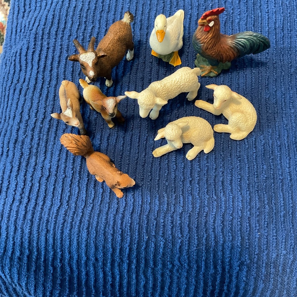 Schleich Farm Animal Figurines